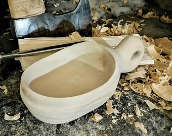 Kuksa - Travel & Camping Mug - Hand carved Swedish Wooden Coffee Mug Bushcraft | Witaberget