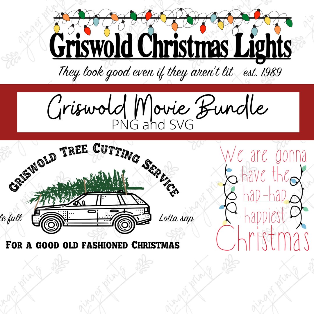 Griswold Christmas Vacation Bundle With Cut Files for Cricut and ...