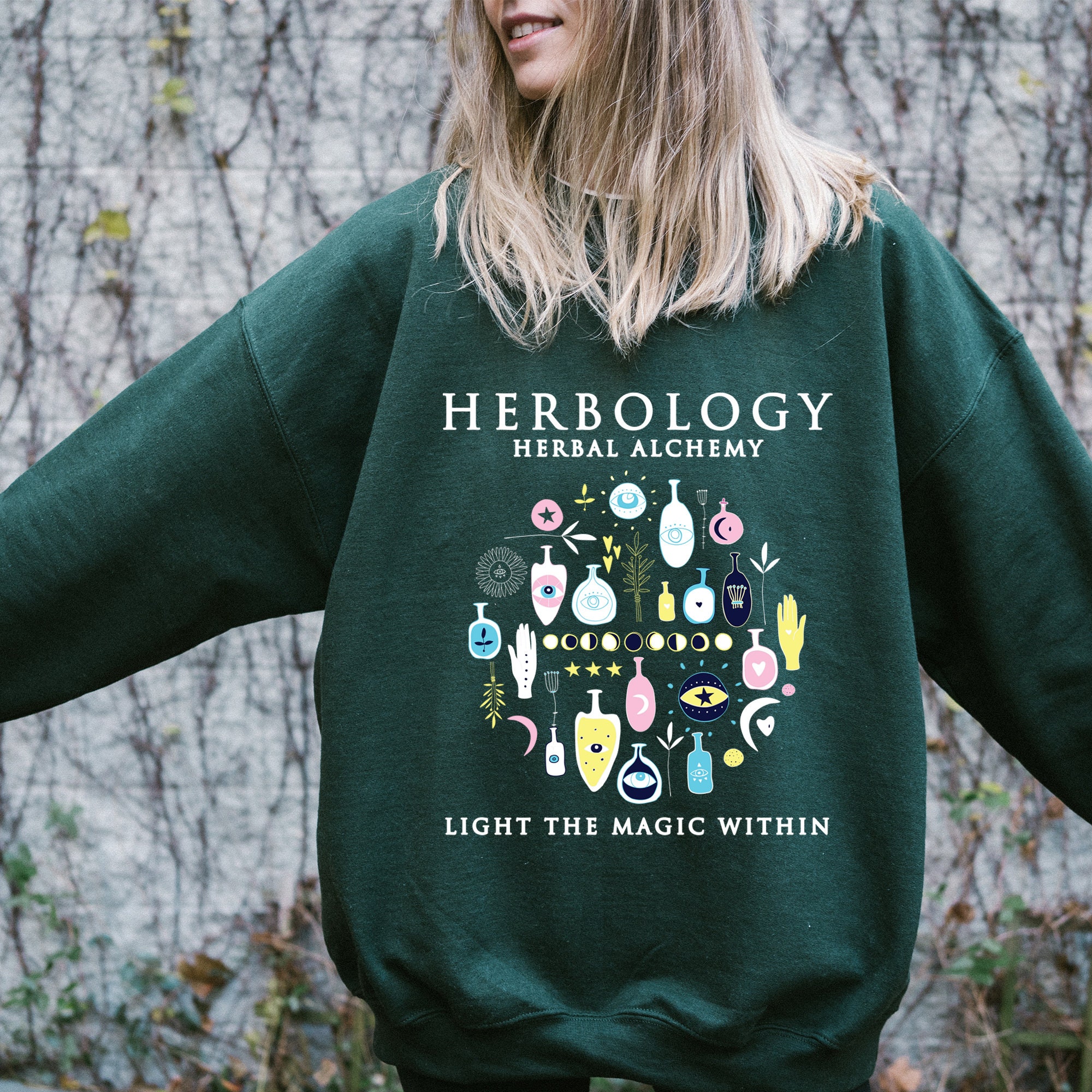 Herbology Sweatshirt Witchy Sweatshirt 