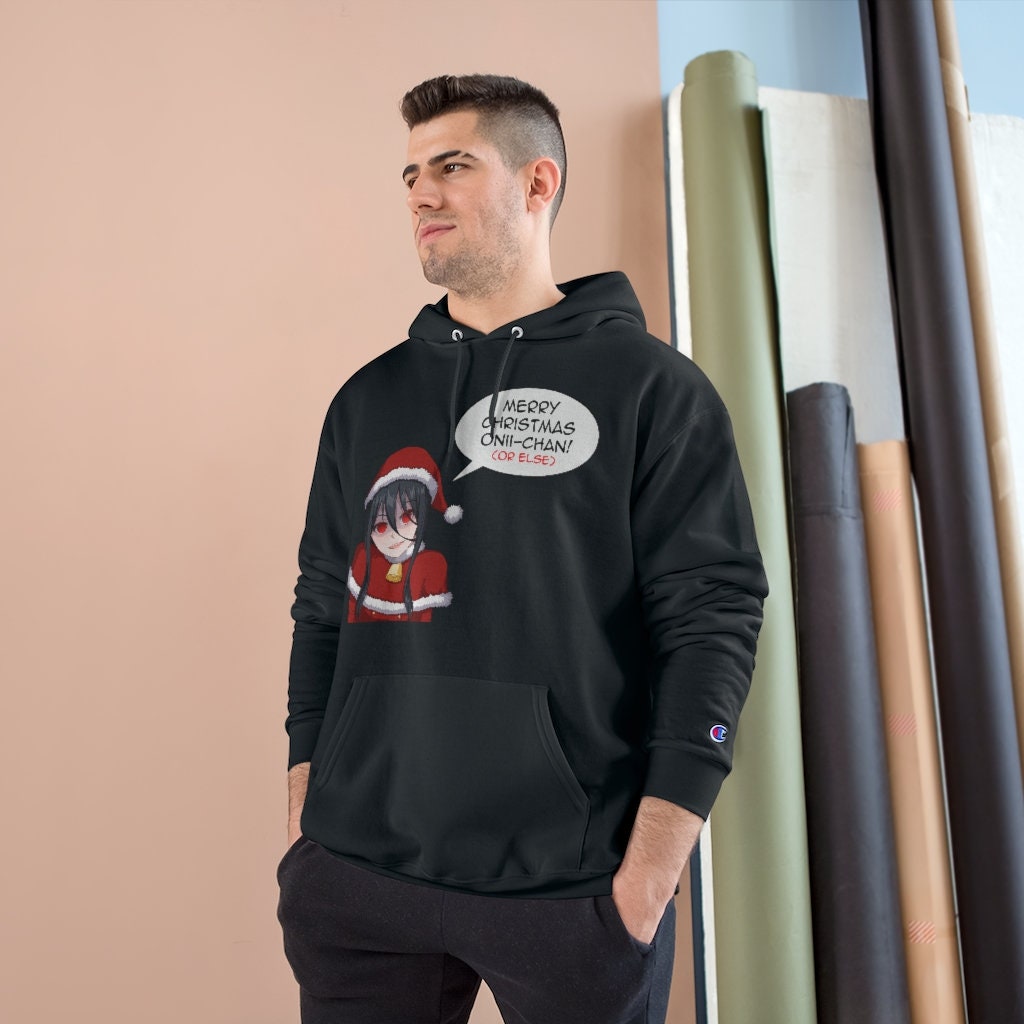 Champion christmas hoodie sale