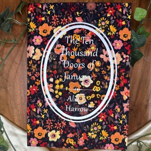 The Ten Thousand Doors of January Book Rebind | Custom Hardcover Vintage Style Novel, Unique Gift for Readers & Collectors