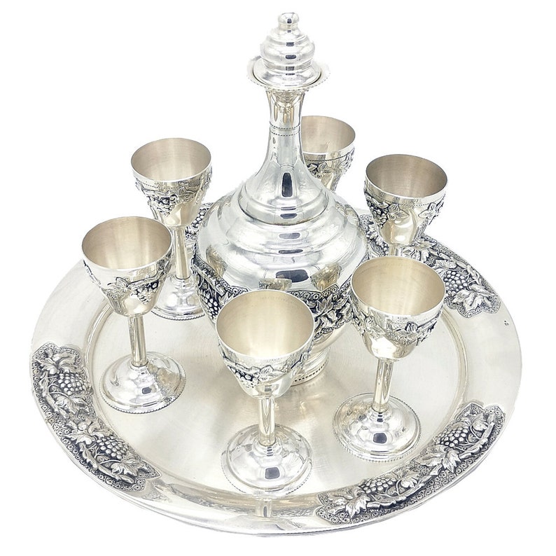 Chiseled silver Inventory cleanup Boston Mall selling sale port wine service