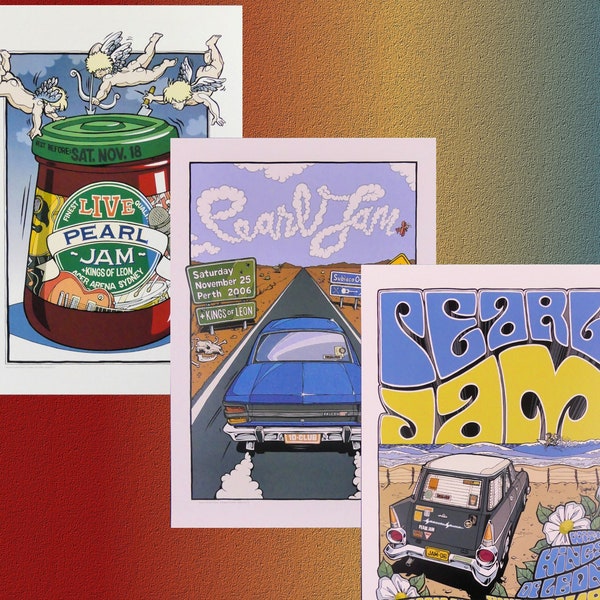 Pearl Jam Art - Etsy