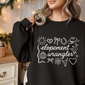 ABA PNG - Elopement Wrangler - Digital File for T-Shirts, Mugs & Gifts