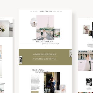 Showit Website Template, Photography Website Template, Showit Website Template for Photographers, Photography Website, Showit Template image 2