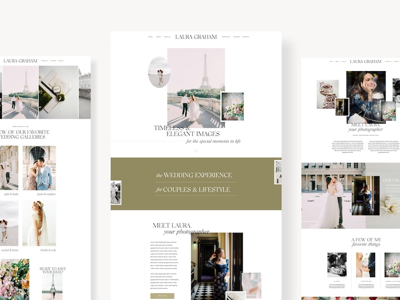Showit Website Template, Photography Website Template, Showit Website Template for Photographers, Photography Website, Showit Template image 2