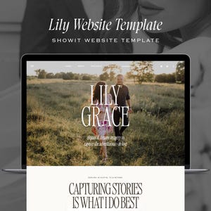 Showit Website Template, Photographer Website Template, Showit Website Template for Photographer, Photography Website, Showit Template