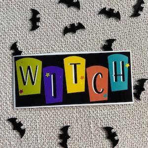 Witch sticker