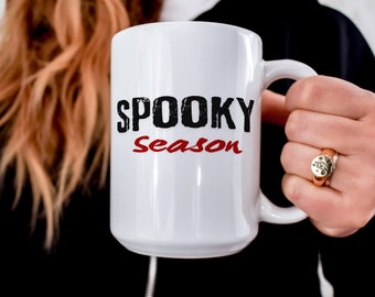 Coffee Mug, Fall Coffee Mug, Halloween Gift, Spooky Mug, Fall Decor, Halloween Coffee Cup, Autumn Mug, Pumpkin Spice Mug Coffee Mug Gift