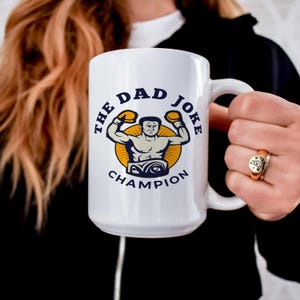 Papa Witz Tasse Gag Geschenk Büro Humor Vatertagsgeschenk Papa Witz Geschenk Kaffeetasse Lustige Kaffeetasse Lustiges Geschenk für Papa Best Dad Ever