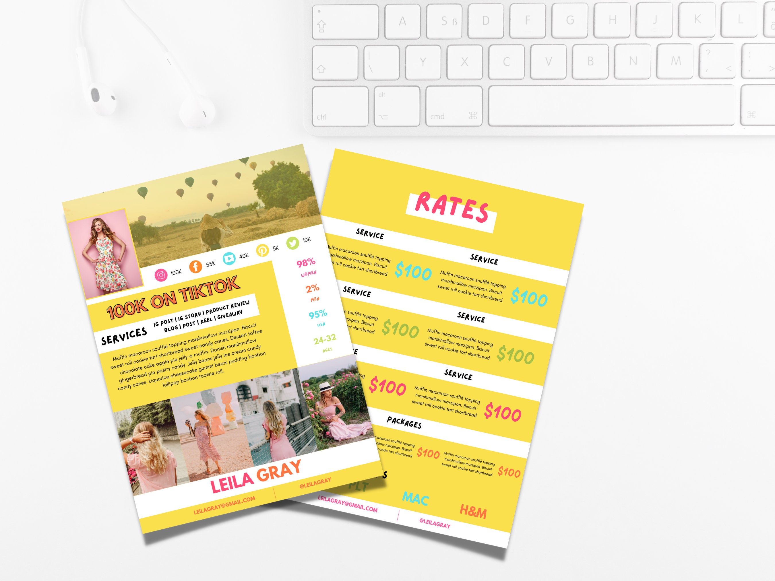 Million Follower Influencer: Media Kit & Pricing Breakdown - mb3w3ty