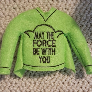 elf sweater/ elf accessories/ green wisdom guy