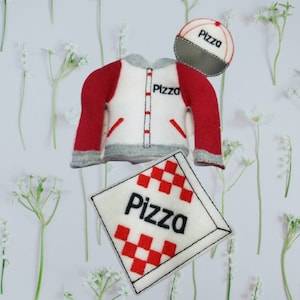 Elf clothes /elf accessories/ elf sweater Pizza delivery