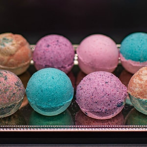 Holiday Gift | BATH BOMB With All Natural Oils and Salts for bath  Perfect Stocking for this anytime!