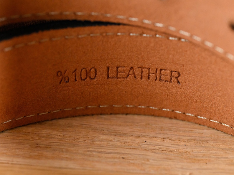 Custom Leather Belt for Daddy, Father’s Day Gift for Boyfriend, Unique Gift for Husband, Personalized Leather Belt Anniversary Handmade Belt image 15