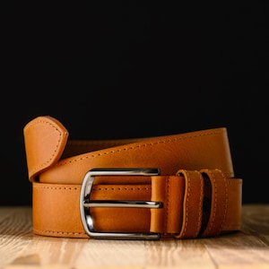 Custom Leather Belt for Daddy, Father’s Day Gift for Boyfriend, Unique Gift for Husband, Personalized Leather Belt Anniversary Handmade Belt image 17