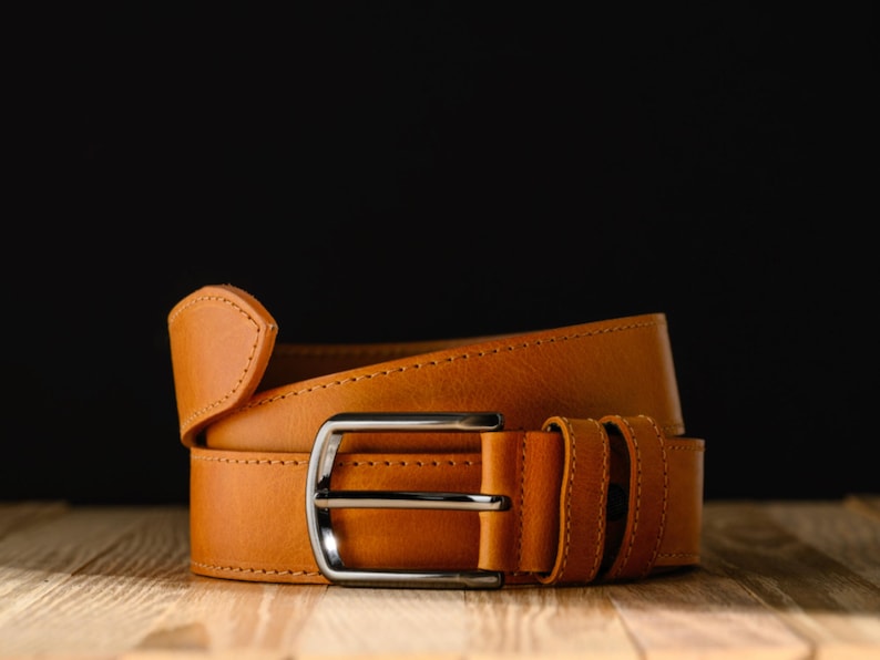 Custom Leather Belt for Daddy, Father’s Day Gift for Boyfriend, Unique Gift for Husband, Personalized Leather Belt Anniversary Handmade Belt image 17