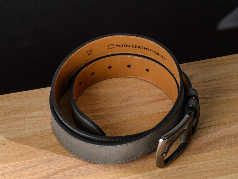 Custom Leather Belt for Daddy, Father’s Day Gift for Boyfriend, Unique Gift for Husband, Personalized Leather Belt Anniversary Handmade Belt image 18