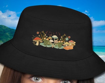 Mushroom Bucket Hat - Etsy