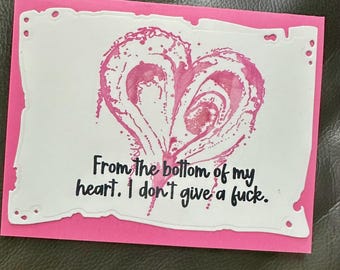 Funny Snarky Greeting Card: Sassy Friendship, All Occasion