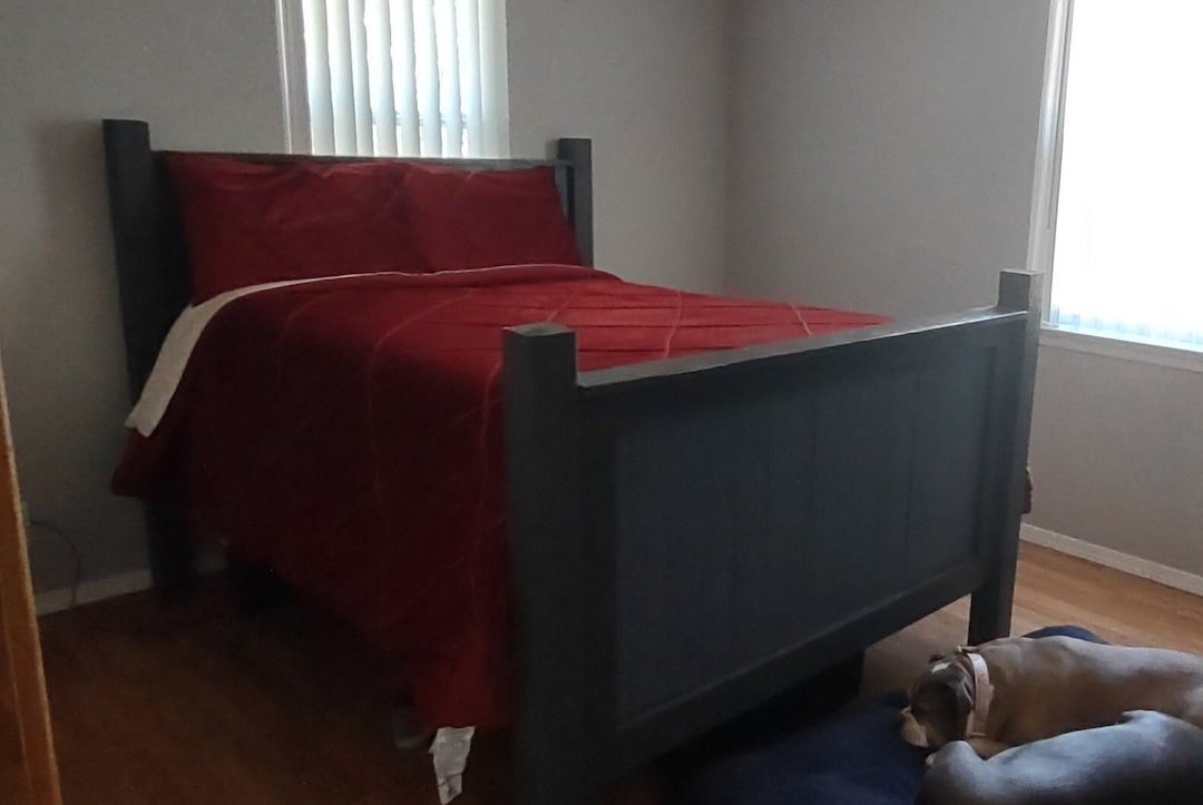 Custom Wood Bed Frame Etsy