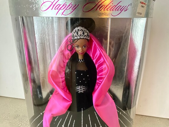 1998 Happy Holidays Barbie Doll Special Edition rare Box Error