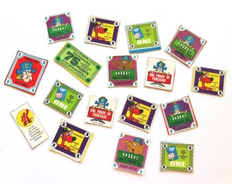 1960s-90s Cereal Box Proof of Purchase Seals: Vintage Collectibles