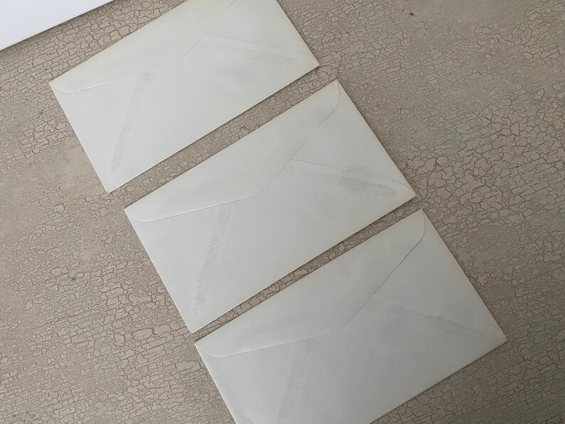 Set of 3 1950s World Meteorological Organization Envelopes First Day of Issue/Blank Envelopes/Mid Century/Vintage Envelopes/Vintage Paper image 2