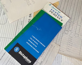 Letter Perfect di Dictaphone Corporation/1965/Desk-Drawer Companion/Libro guida alla scrittura di lettere/"Pieno di informazioni utili per le segretarie"