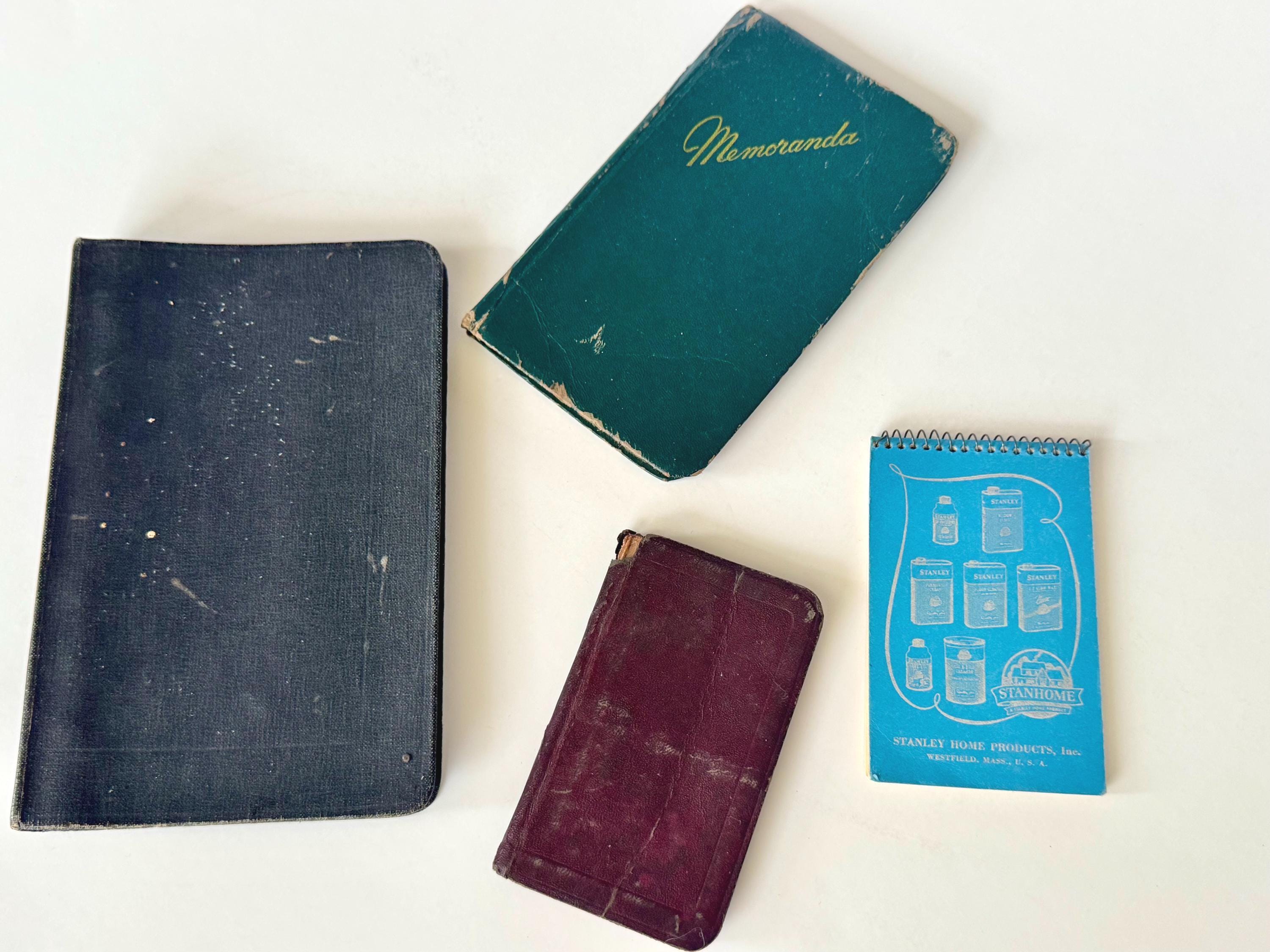 1920s-60s Notebooks Bundle- Small Sized, Vintage - Etsy