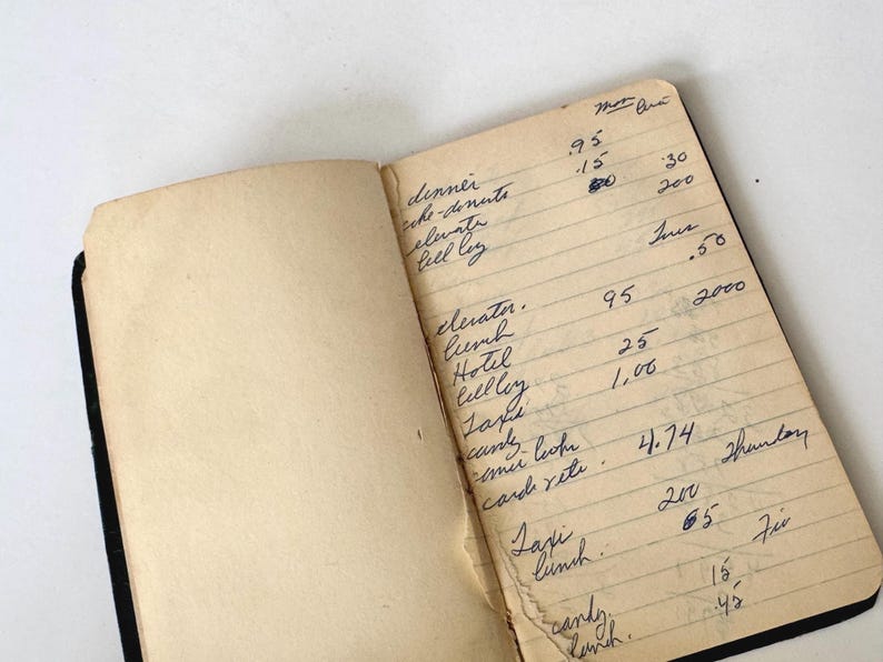 1920s-60s Notebooks Bundle- Small Sized, Vintage - Etsy