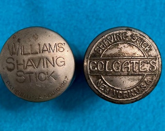 Antique Colgate & Co. Metal handy Grip Shaving - Etsy