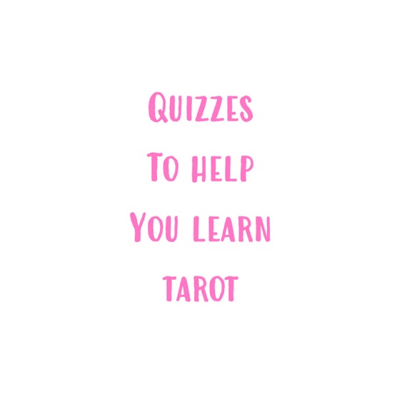 Learn Tarot for Beginners Tarot Quizzes to Help You Learn Tarot
