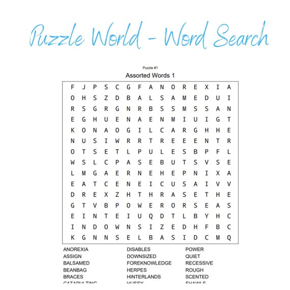 word search puzzles 199 printable word search puzzles with etsy
