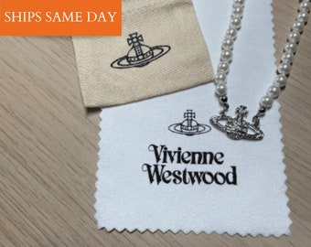 Vivienne Westwood Pearl Necklace - Etsy