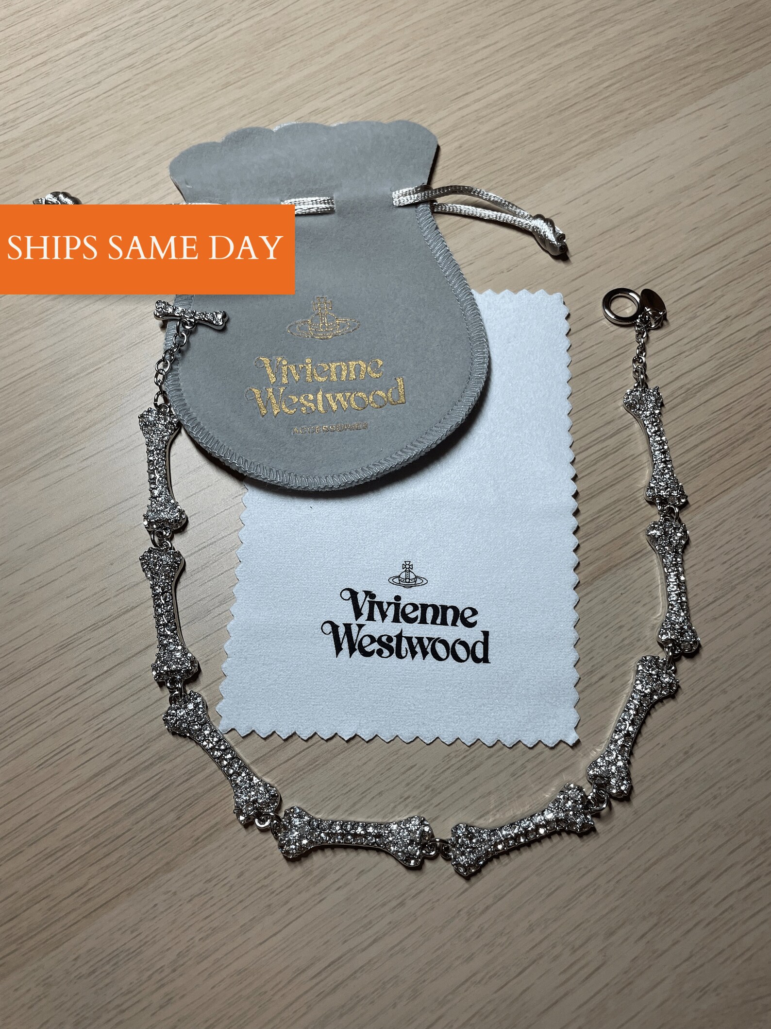 Vivienne Westwood Bone Necklace Etsy