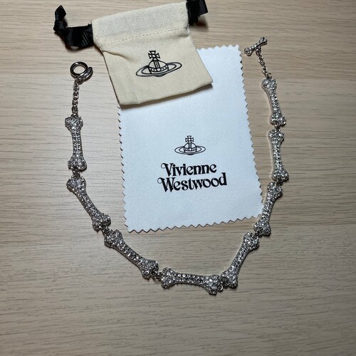 Vivienne westwood bone choker necklace Clearance