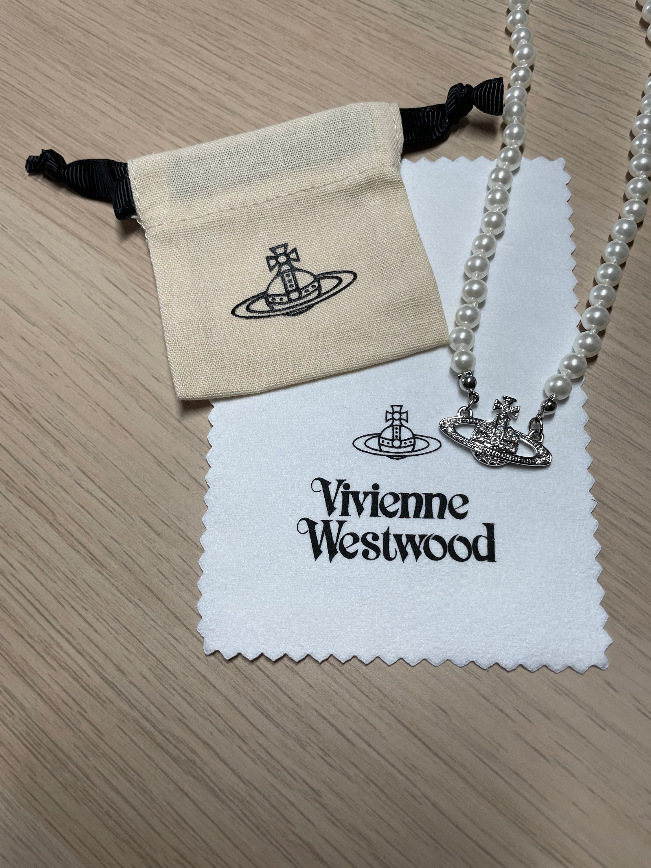 Vivienne Westwood Pearl Necklace - Etsy 