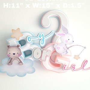 Gender Reveal 3D Letters, Gender Reveal party decorations, Gender Reveal, baby announcement, team boy, team girl, baby decor, baby shower