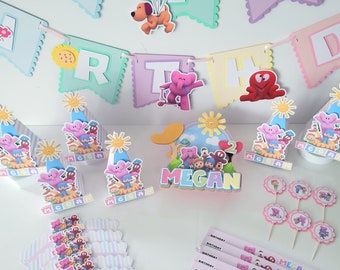 Pocoyo Birthday Party Decorations: Pastel Party Box