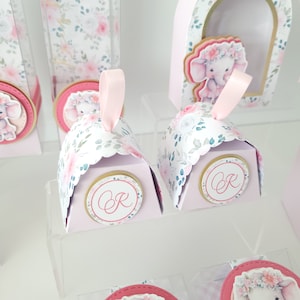 Personalized Favor Boxes For Baby Shower, Birthday Gift Boxes for Party Decorations, Baptism Candy Favor, First Communion Favor Boxes