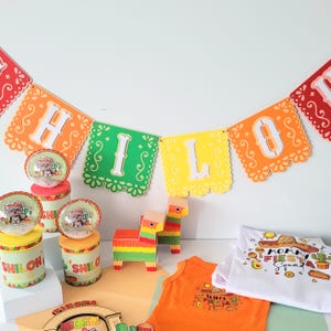Fiesta Birthday Banner, Mexican Party Decorations, Personalized Party Banner, Cinco de Mayo Decorations