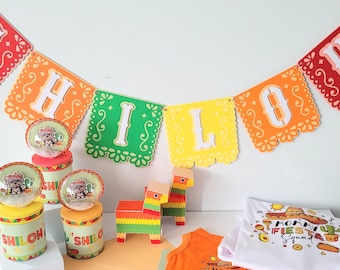Fiesta Birthday Banner: Personalized Mexican Party Decor
