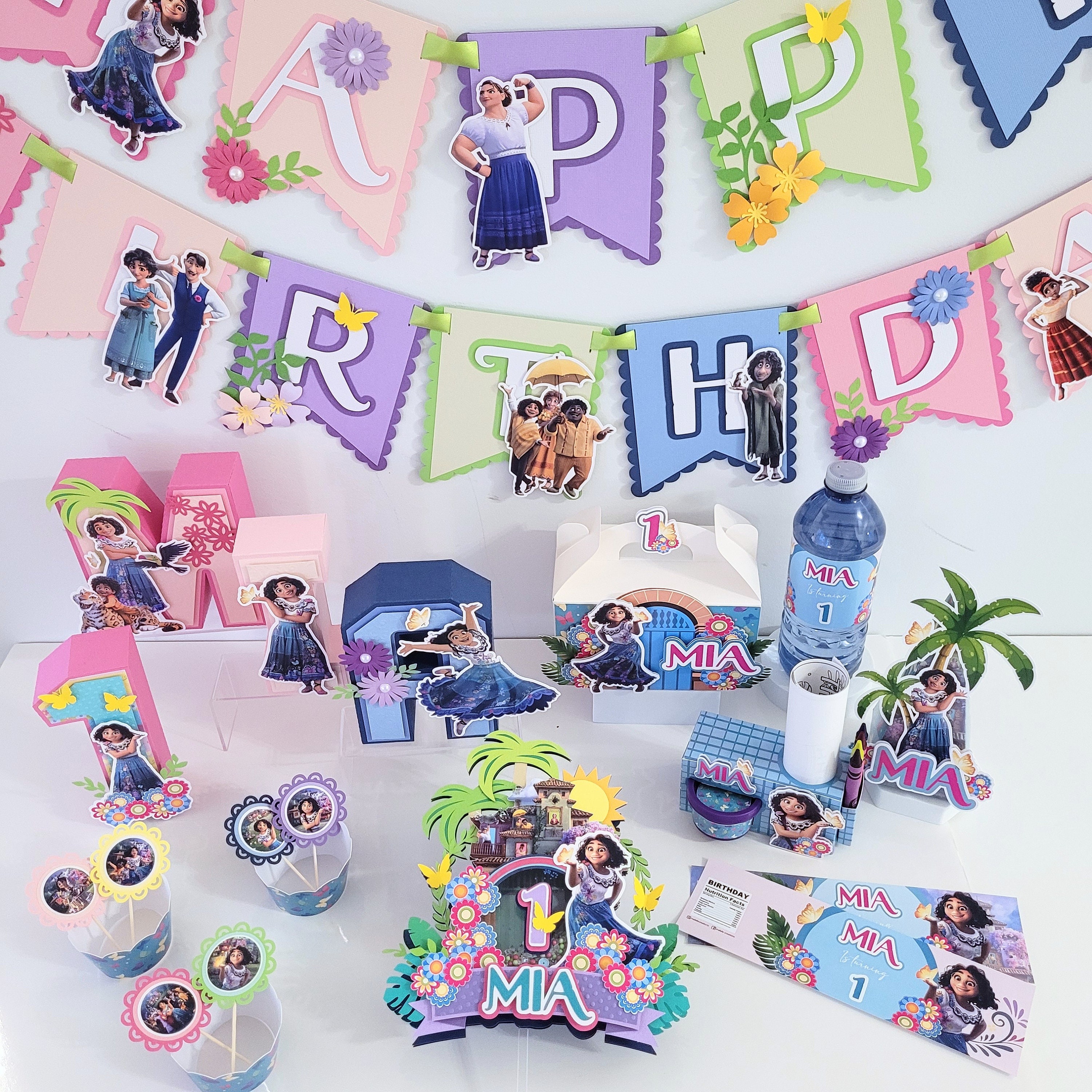 Personalized Encanto Birthday Party Decoration Kit