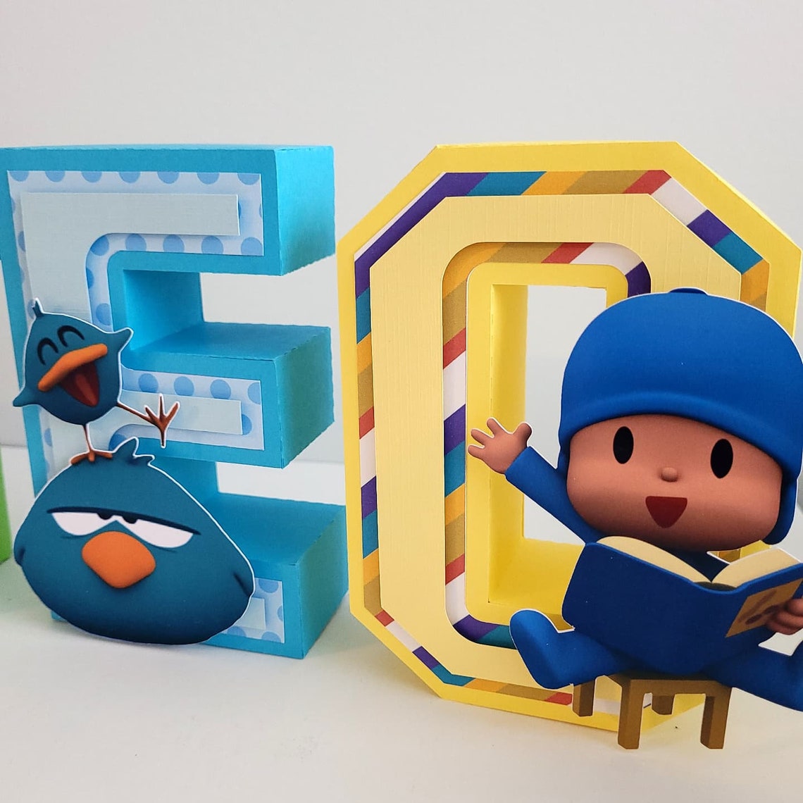 Pocoyo 3D Letters Pocoyo 3D Number Pocoyo Party Decorations Etsy Pocoyo 3D Letters Pocoyo 3D Number Pocoyo Party Decorations Etsy