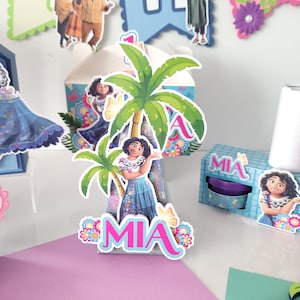 Encanto Favor Box, Encanto Party Decorations, Encanto Birthday, Personalized Favor Box