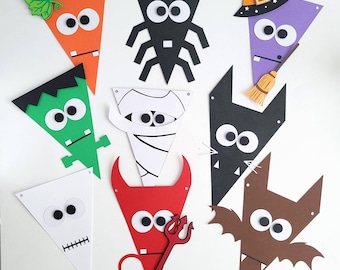 Halloween Banner, Halloween Decorations, Spooky Banner, Wall Decor