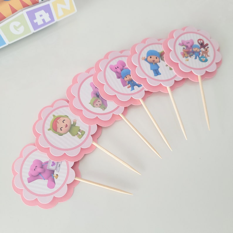 Pocoyo Birthday Party Decorations: Pastel Party Box - Etsy