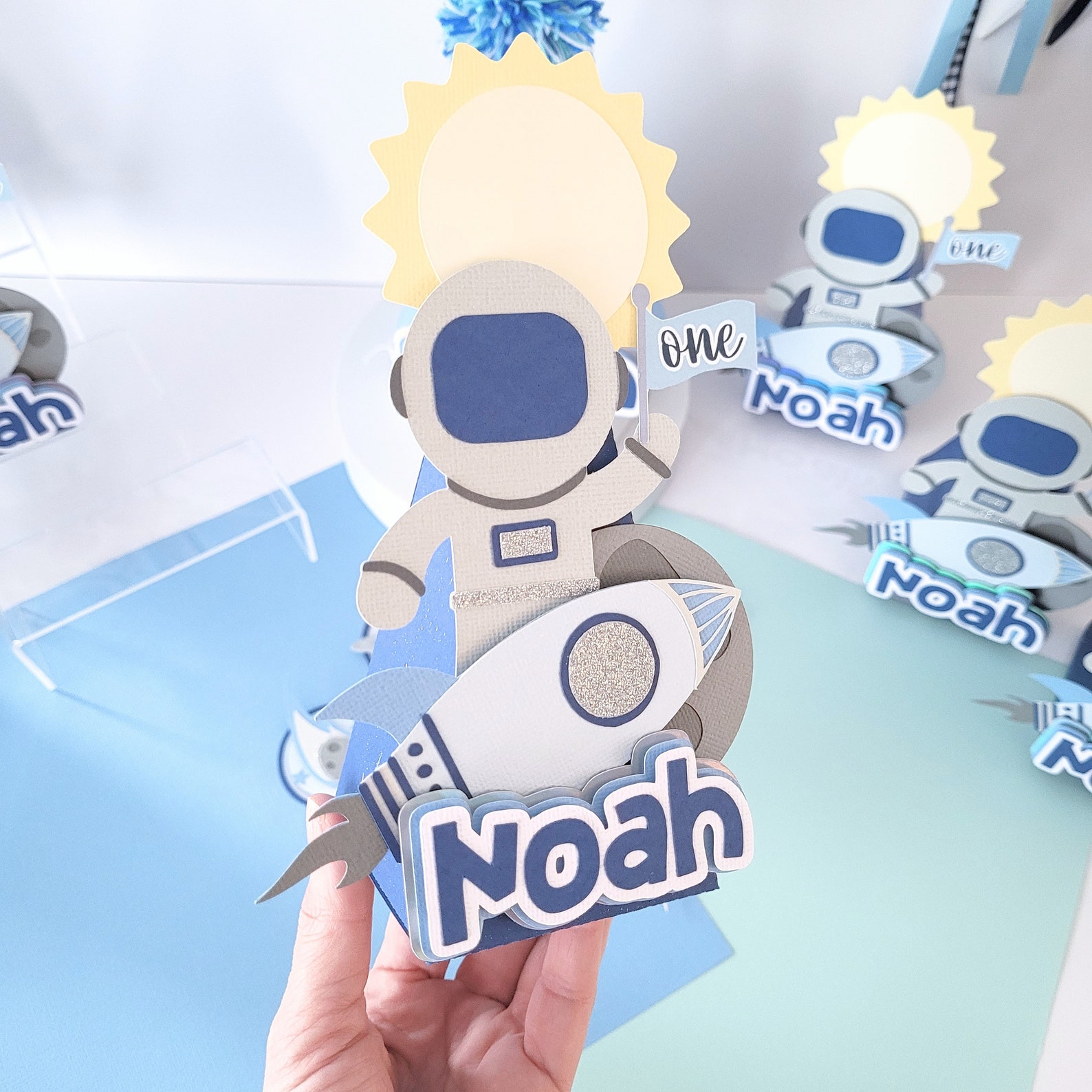Personalized Space Favor Boxes: First Trip Around the Sun Birthday - Etsy
