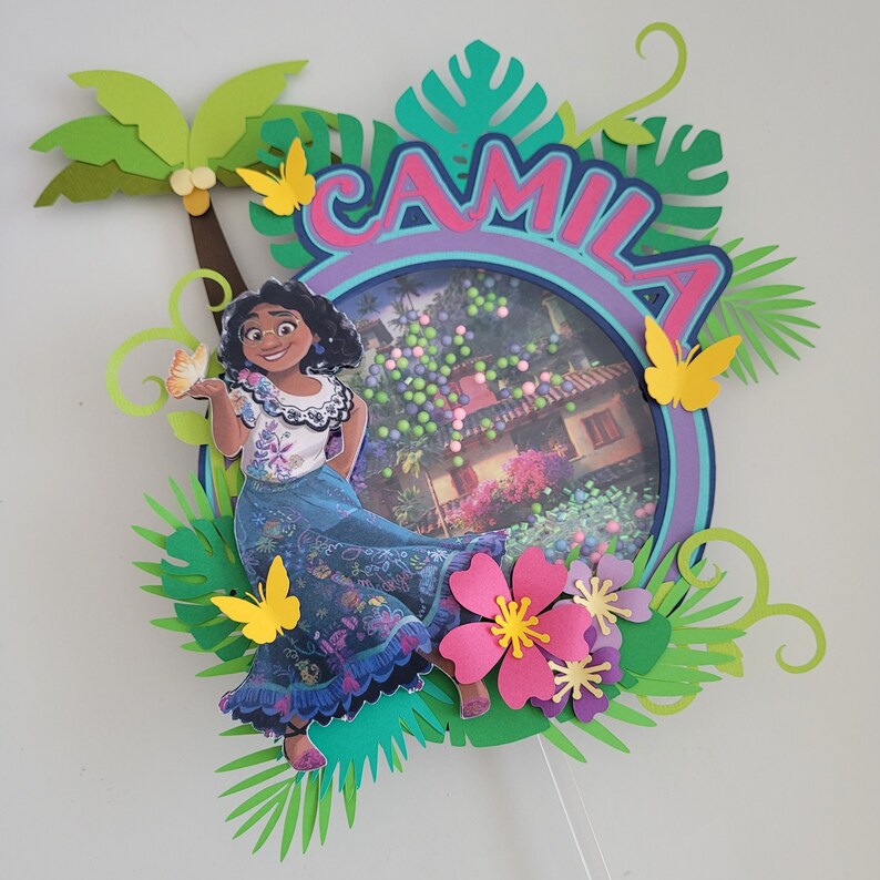 Encanto Cake Topper Encanto Party Decorations Encanto Etsy Canada